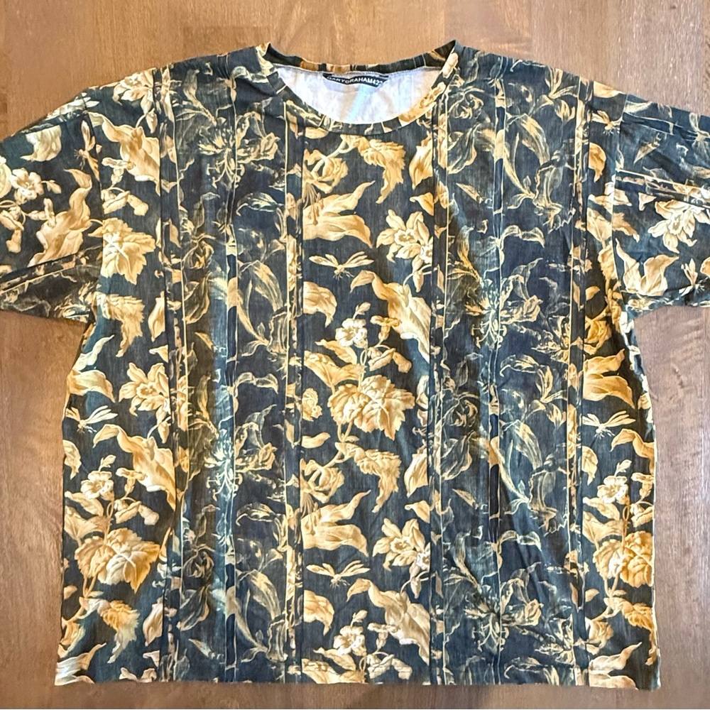 Floral Patterned Short Sleeve Tee